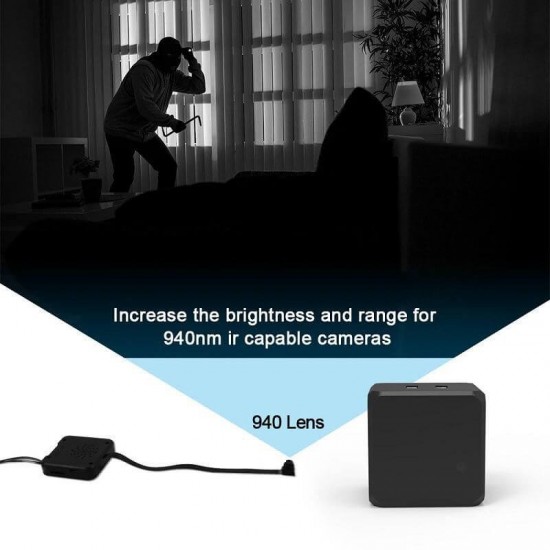 Nattvisionsutrustning för dolda kameror