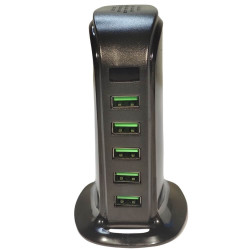 USB-Laddningsstation med dold WiFi-kamera